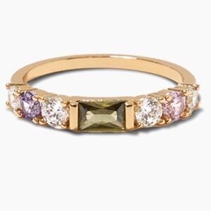 Olive & Piper Vale Multi-Stone Ring size 9